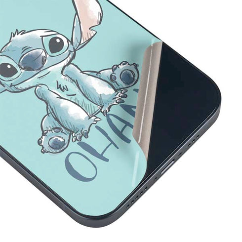 Disney Lilo and Stitch Ohana iPhone 14 Plus Skin